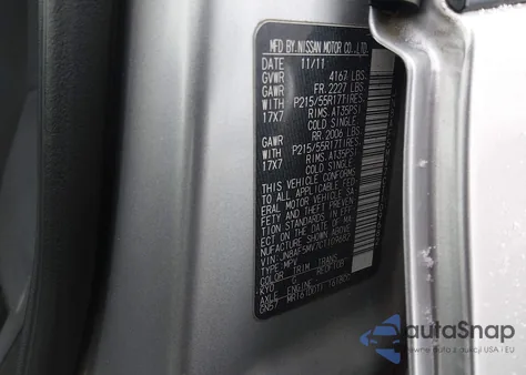 2012 Nissan Juke Sv z USA, uszkodzony, nr VIN JN8AF5MV7CT109682